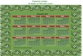 Calendario imprimible 2027 con imagen, tamaño mesa 4x3
