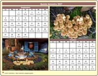 Calendario 2027 de dos meses con una foto diferente cada mes Calendario 2027 de dos meses con una foto diferente cada mes